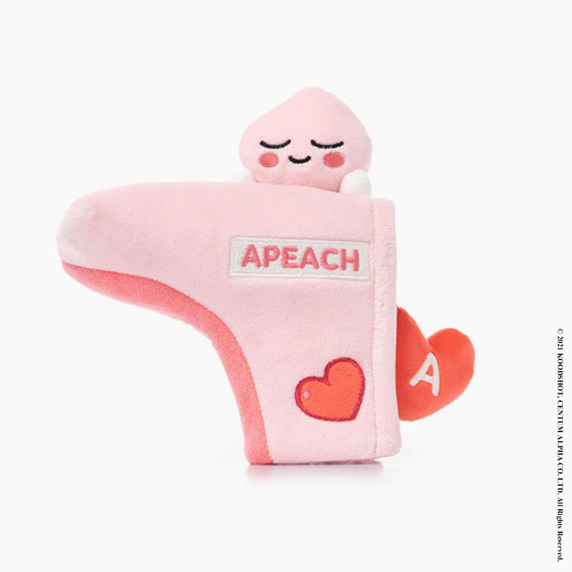 Kakao Friends Apeach Soft Putter Cover Blade