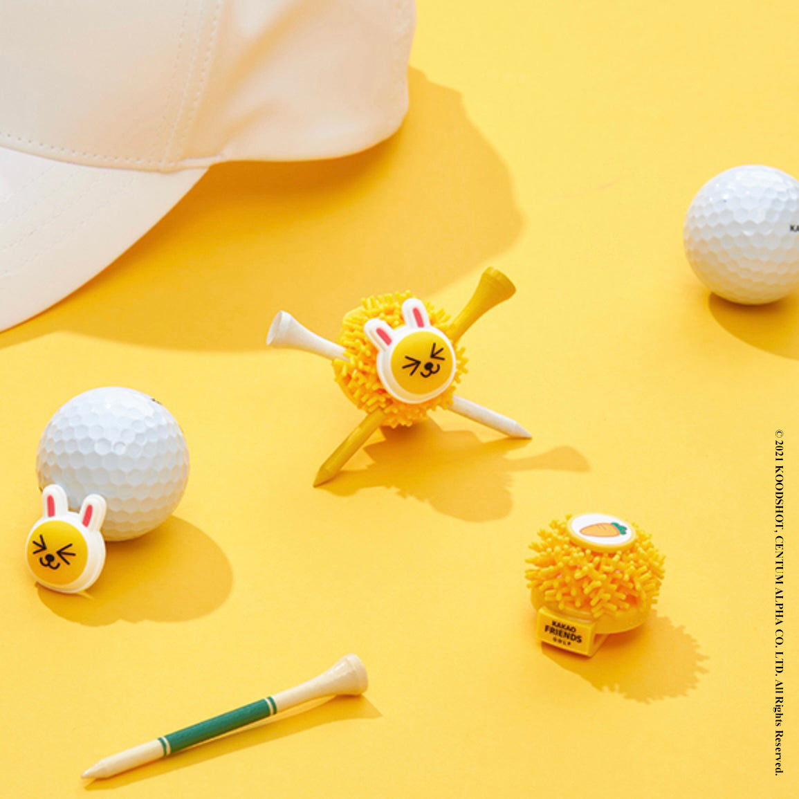 Kakao Friends Muzi Basic Tee Holder & Ball Marker