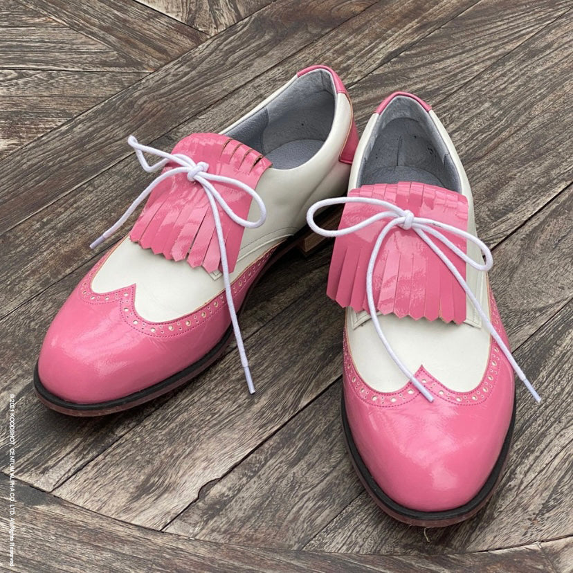 Pink Classic Golf Shoes