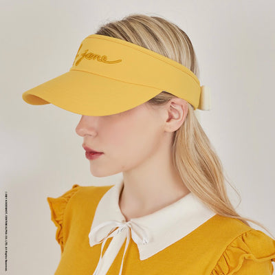 Mustard Simple Color Logo Suncap