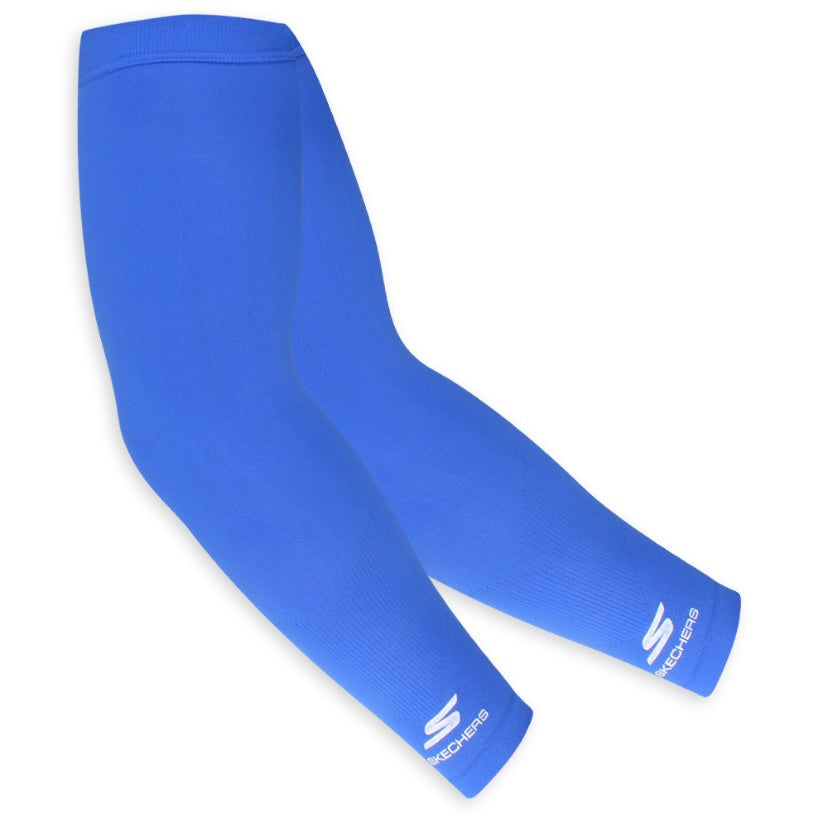 Blue Skechers UV Protection Cool Arm Sports Sleeve Protector (2 pairs)