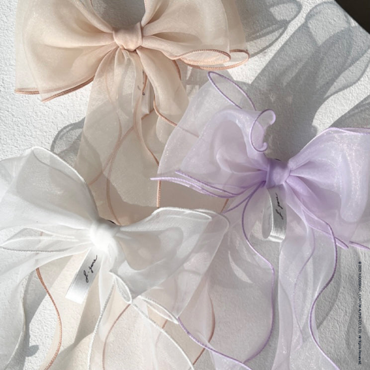 See-Trough Wavy Color Ribbon (6 color)