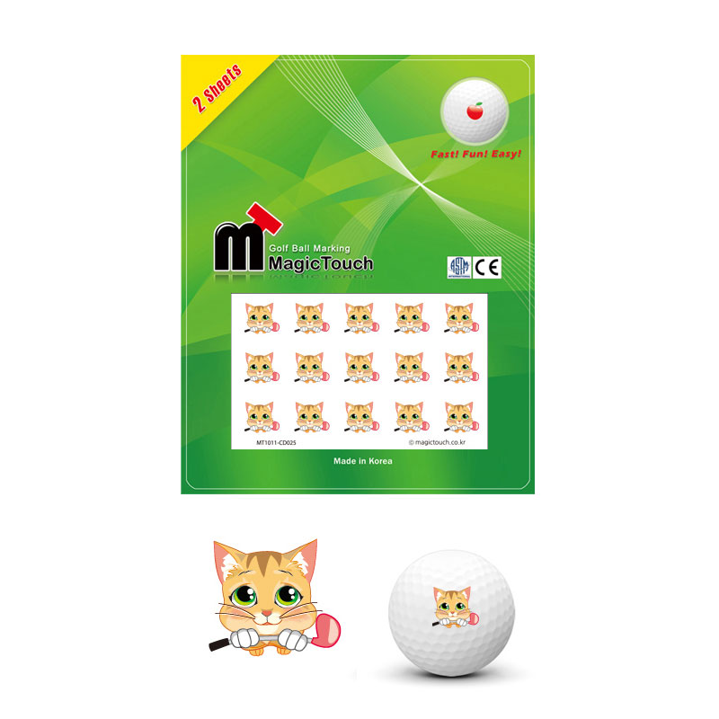 Golf Ball Marking Sticker Made in Korea