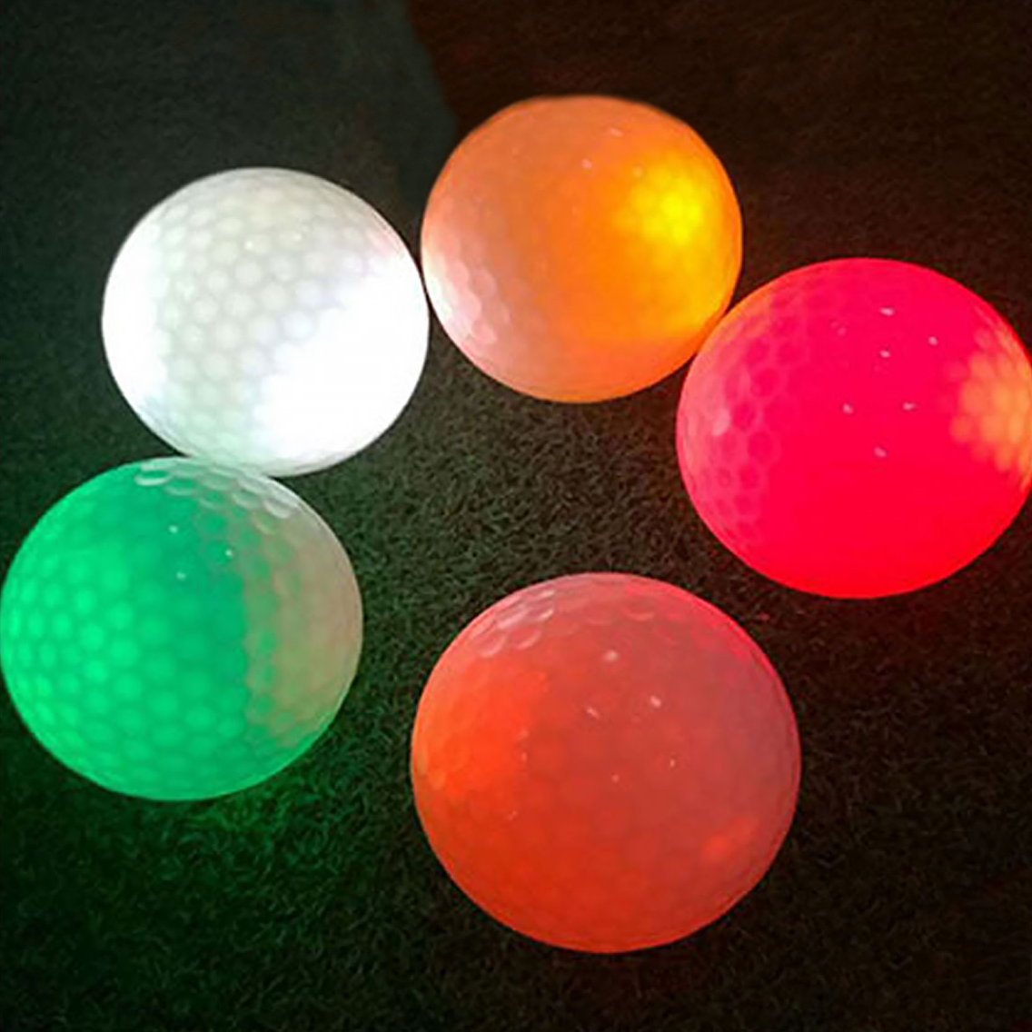 LED Night Golf Ball (2 Balls Set) – KOODSHOT