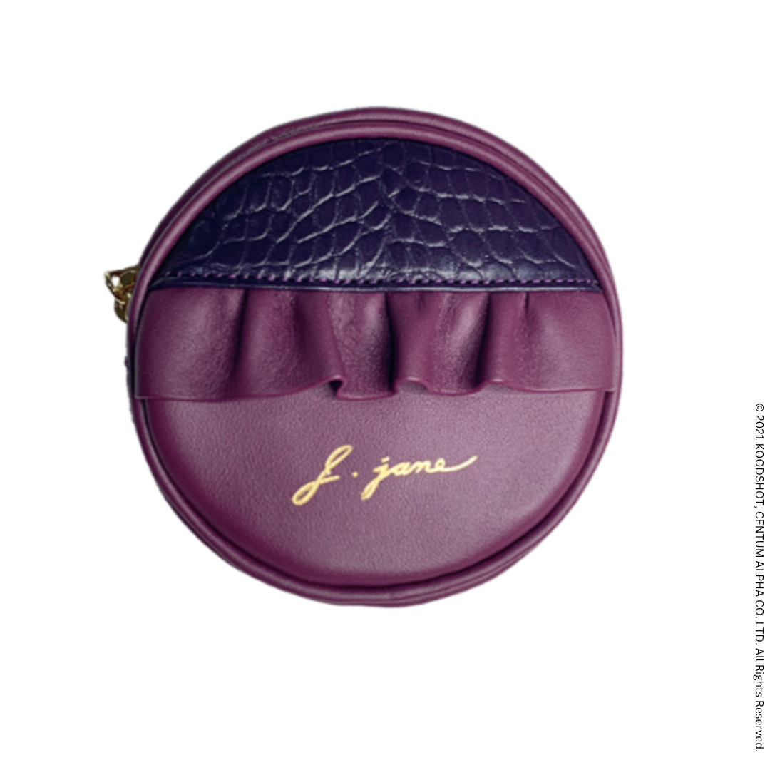 Purple Tambourine Ball Bag