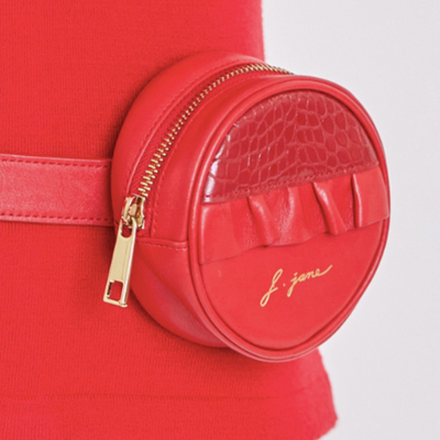 Red Tambourine Ball Bag